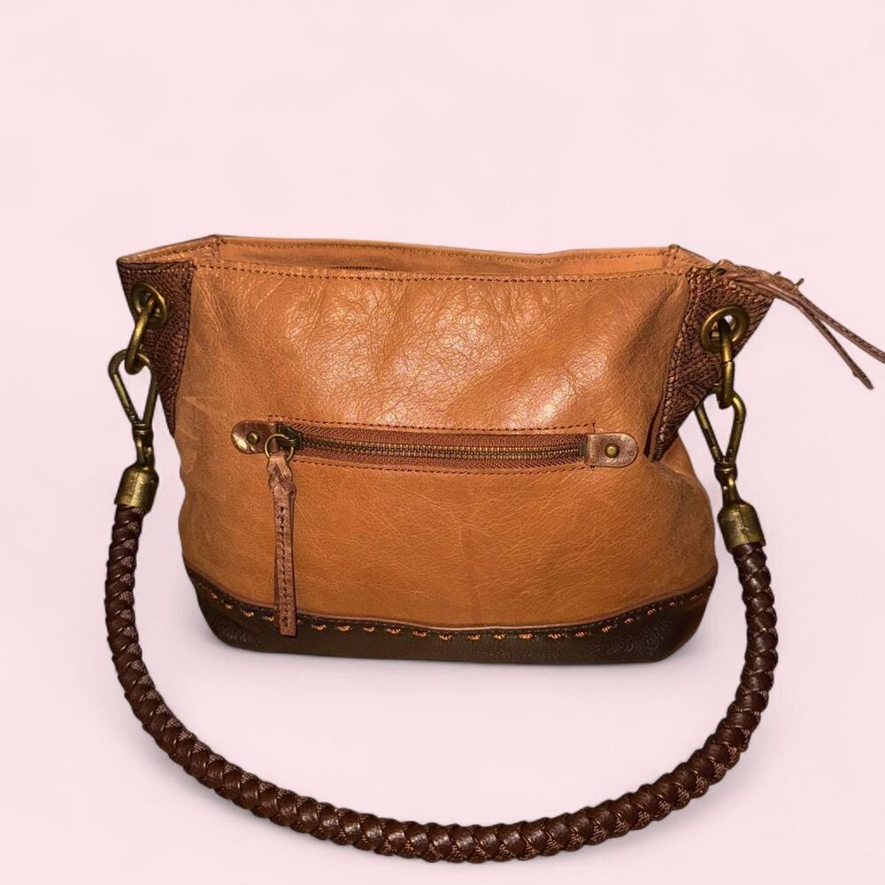 THE SAK "INDIO" LEATHER HOBO SHOULDER BAG